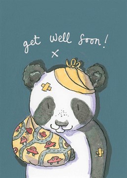 Make all the bumps and bruises better with this card from designer Helen Wiseman