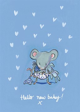 Try and make a baby read with this card by Helen Wiseman!