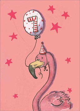 They'll be tickled pink by this cute 7th birthday card by Helen Wiseman.