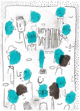 This Father's Day card is ment????for every dad on this planet but most of????all for your dad. He????is one and only. Send some love to your dad and please attach a beer of favorite chocolate.  ????????Designed by Ana Salopek/gospodica????ura in collaboration with the Illo Agency.