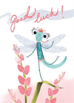 Wish someone special Good Luck with this watercolor flowers card by Dina Usmandi. Designed in collaboration with the Illo Agency