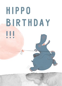 Nobody can say "Hippo Birthday" better than the Hippo.  Give tenderness and love with Dina Usmandi cards. Designed in collaboration with the Illo Agency