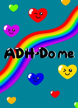 Looking for a spicy valentine's card AND have ADHD? Then look no further! Can also be used on Birthdays and Anniversaries. Designed by Innabox.