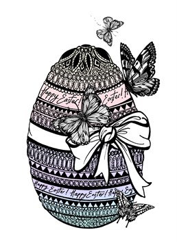 Wish someone a Happy Easter with this absolutely adorable card by Ink Inc.