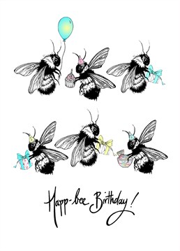 Say Happ-bee Birthday with this adorable card by Ink Inc and make their day extra special.