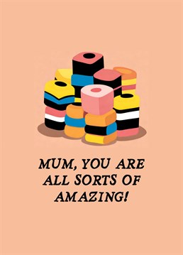 Celebrate the sweetest mum in the world with this Mother's Day card as vibrant and unique as she is!