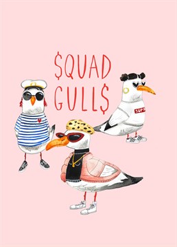 Send this hilarious Jolly Awesome Birthday card to your squad and let them know this is what you guys look like!