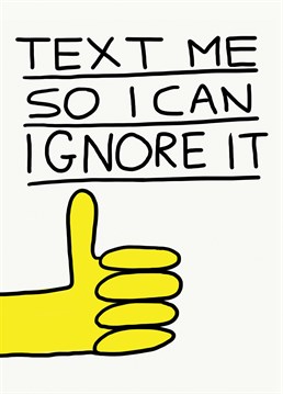 If you're notoriously sh*t at replying, apologise with this funny Jolly Awesome design that you can also forget to send.