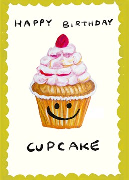Send some sweet cupcake birthday wishes with this fun Jolly Awesome design.