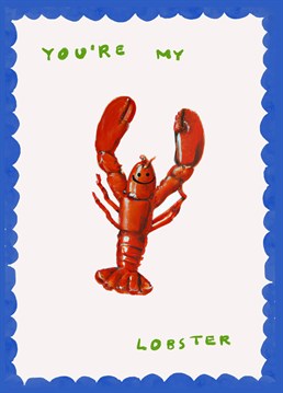 Send this fun Jolly Awesome card to your Lobster love.