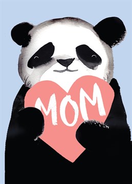 Let your mom know how special she is with this cute Jolly Awesome panda design.