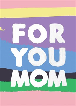 Let your mom know you're thinking of her with this illustrated Jolly Awesome design.