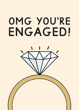 OMG You're Engaged, let's see the ring! Designed by Jeff and the Squirrel