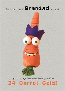Life On The Veg, Grandad Carrot.