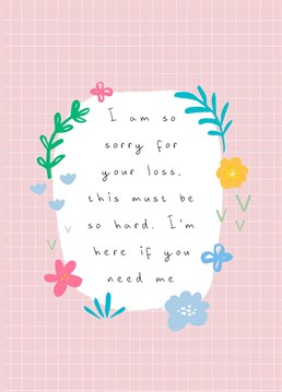 This card features a heartfelt sentiment to tell someone special that you are thinking of them. Perfect card for just letting someone know they are in your thoughts.