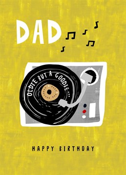 This hand illustrated design is the perfect card to wish the old man a happy birthday.