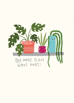 The perfect send for any plant lover for any occasion!   Designed by Jess Moorhouse