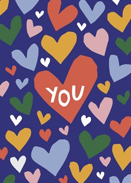 Remind a friend, or partner just how much you love and think of them! This card is perfect for valentines, wedding anniversaries, to send some love to your best friend, your girlfriend or boyfriend on their birthday.