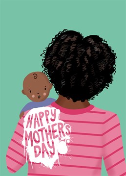 The perfect Mother's Day card for new mums! Send this original illustration by Jessiemaeve Studio to make her smile.