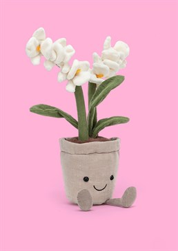 <ul>    <li>Say hello to the classiest of all the floral friends! </li>    <li>A flower you don&rsquo;t have to water, the Jellycat Amuseable Cream Orchid is the perfect gift for any occasion that&rsquo;ll stay in bloom all year round.&nbsp;</li>    <li>With soft marshmallow flowers, cordy green steams and fluffy brown soil, this elegant pot plant will look gorgeous displayed in any home.&nbsp;</li>    <li>Dimensions: 27cm high, 10cm wide</li></ul><p>&nbsp;</p>
