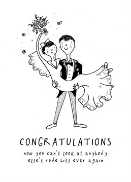 Congratulations Wedding Card | Scribbler