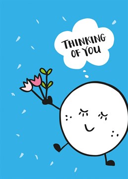 Let someone special know you are thinking of them with this cute card, by Kim Garrity Design.