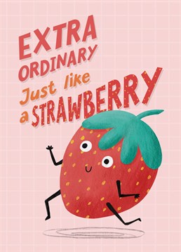 Cheer up a friend with a strawberry!