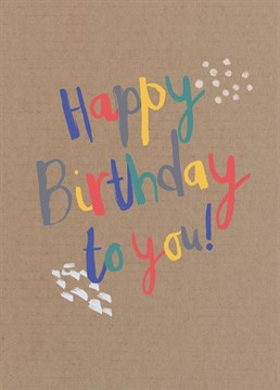 Send Birthday wishes with this illustrated text card!