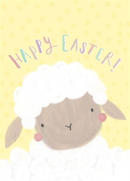Send this cute little lamb to wish your friends and family a Happy Easter!