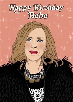 Give a loved one this Schitt's Creek inspired birthday card featuring everyone's favourite actress Moira Rose!
