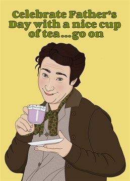 Go on, go on, go on....send your Father this card on Father's Day featuring Mrs Doyle, go on.