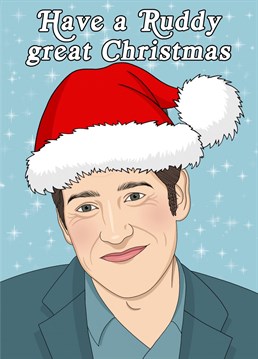 Make someone's Christmas Ruddy good with this Paul Rudd card