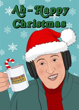 Wish someone a Ah-Happy Christmas with this card featuring none other than Alan Partridge himself