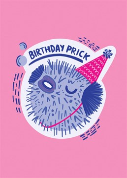 Funny, humorous, bright birthday card!