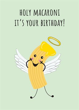 Wish someone a happy birthday with this playful cheese inspired card!