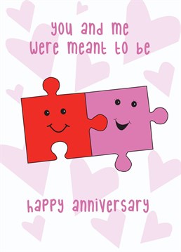 Send your loved one this cute card to wish them a happy anniversary!