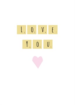 Tell someone how much they mean to you with this Love You Anniversary card.