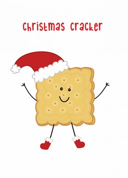 Wish a special someone a merry christmas with this cracker inspired cute card!