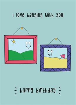 Send a special someone heartfelt birthday love with this super cute card!