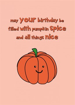 Send halloween birthday wishes with this super cute card!