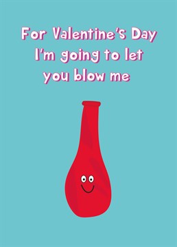 Send love to your Valentine with this super cute and rather rude BJ inspired Valentine's card!