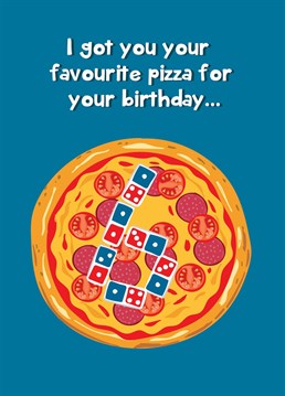 Send a special little person who's turning 6 Birthday wishes with their favourite pizza!
