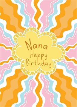 Send a special nana Birthday wishes on their special day with this heartfelt card!