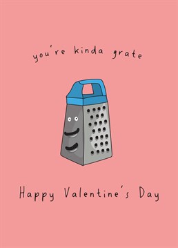 Send love and Valentine's wishes to that special someone with this hilarious pun themed Valentine's Day card!