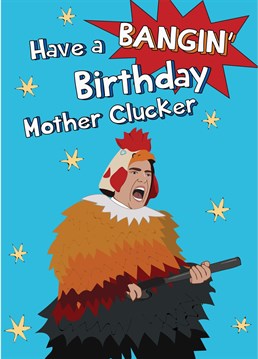 wish a special someone a bangin' birthday with this The Gentlemen Inspired birthday card!