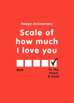 Send this cute Anniversary card to your partner to let them know just how much you love them!