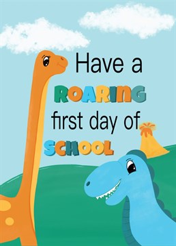 Surprise your kid with this cute first day of school card to enjoy their first day of school