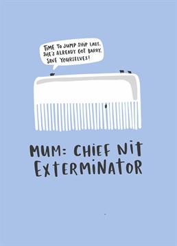Send your Mum this frankly, pretty grim Mother's Day card to remind her exactly what she DIDN'T think she'd be doing with her life when she was still young and full of hope. Designed by Lucy Maggie.