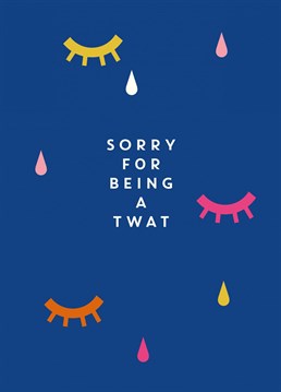 Treat them to this brilliant Sorry card by Lucy Maggie Designs and make their day!