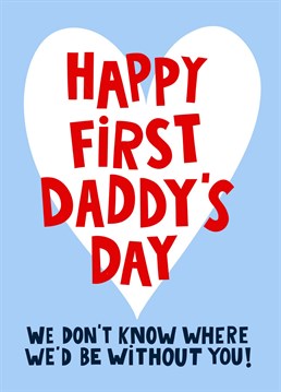 Wish your Dad a happy Father's Day with this card by Lucy Maggie Designs.